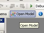 Open Model Button